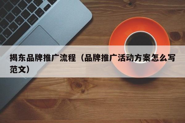 揭东品牌推广流程（品牌推广活动方案怎么写范文）(图2)