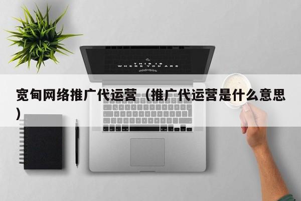 宽甸网络推广代运营（推广代运营是什么意思）(图2)