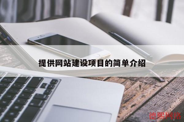 提供网站建设项目的简单介绍(图2)