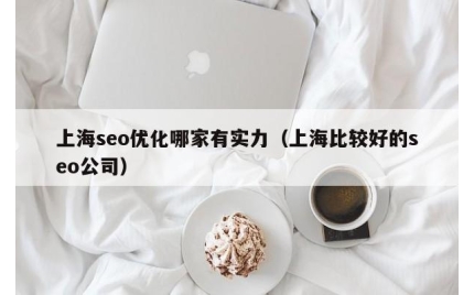 上海seo优化哪家有实力（上海比较好的seo公司）