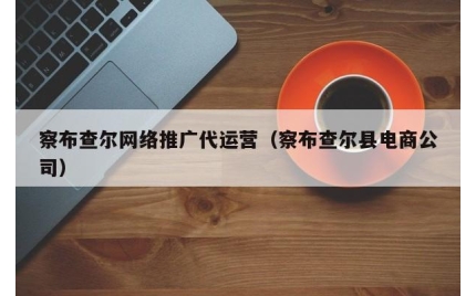 察布查尔网络推广代运营（察布查尔县电商公司）
