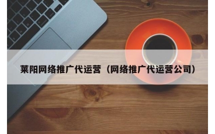 莱阳网络推广代运营（网络推广代运营公司）