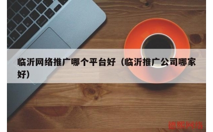临沂网络推广哪个平台好（临沂推广公司哪家好）
